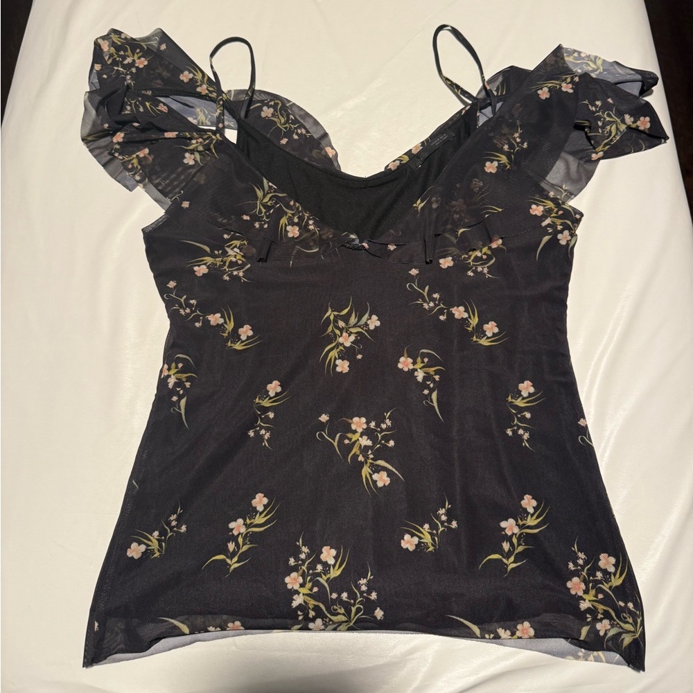 Zara Off shoulder strap top
